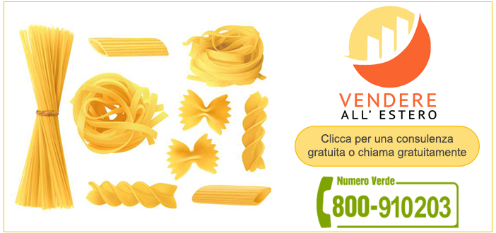 Vendere all'estero pasta Italiana